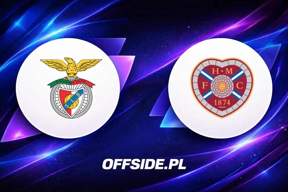 Benfica kontra Heart: Gdzie oglądać hit Ligi Europy?