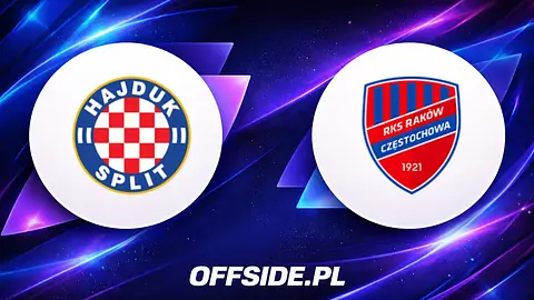 Hajduk Split vs Raków Częstochowa: Oglądaj mecz walki o fazę grupową