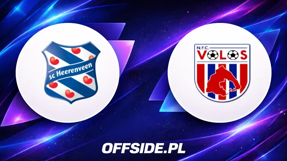 Oficjalne składy na mecz SC Heerenveen - Volos NFC
