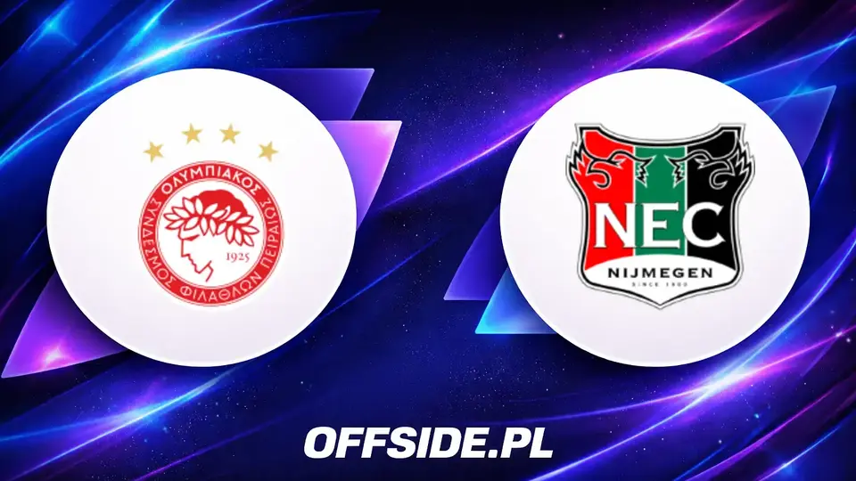 Składy na mecz Olympiakos Pireus kontra NEC Nijmegen gotowe