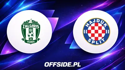 Oficjalne składy FK Zalgiris Vilnius i HNK Hajduk Split na starcie 6 sierpnia
