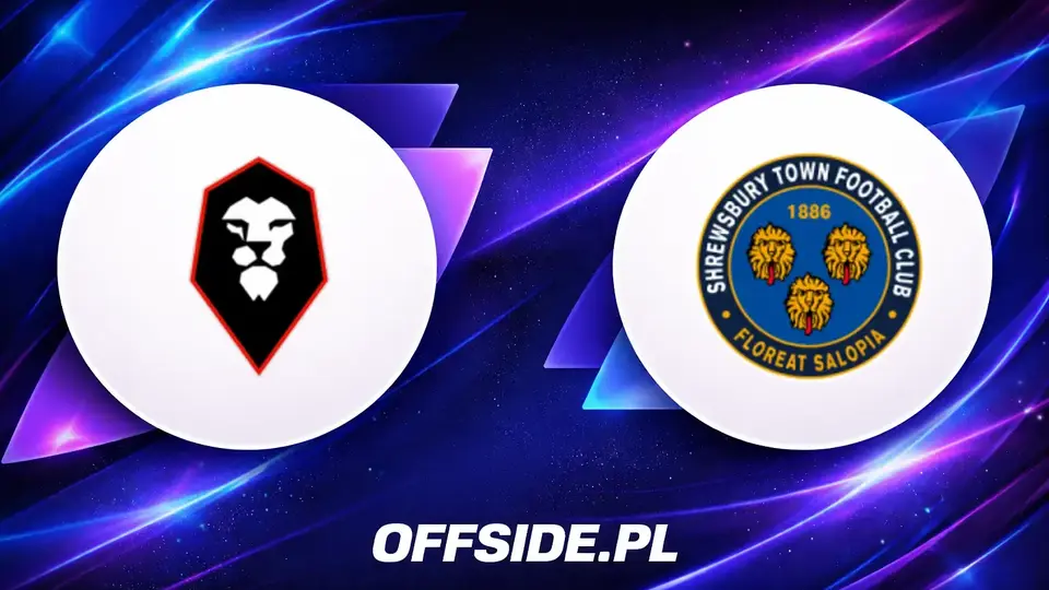 Poznaliśmy składy na mecz Salford City - Shrewsbury