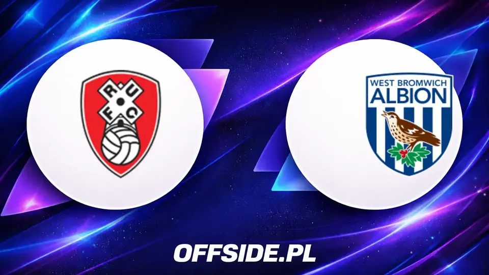 Oficjalne składy na mecz Rotherham - West Brom