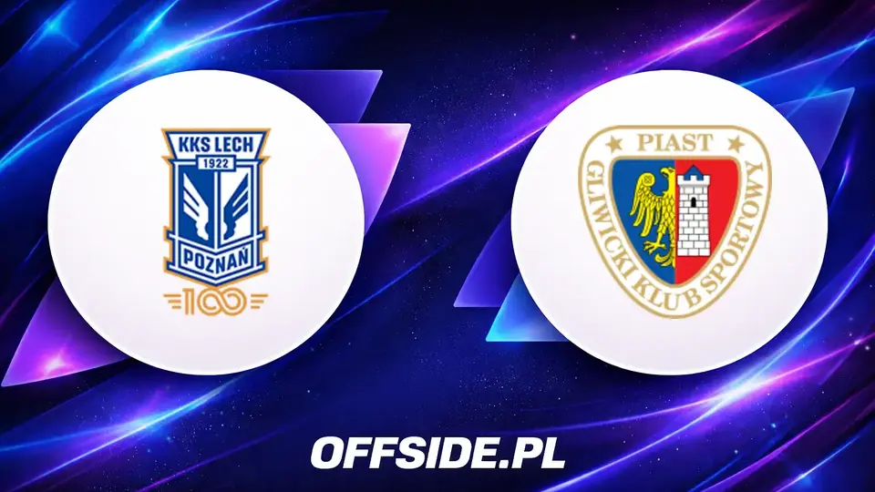 Lech Poznań kontra Piast Gliwice: Oficjalne składy